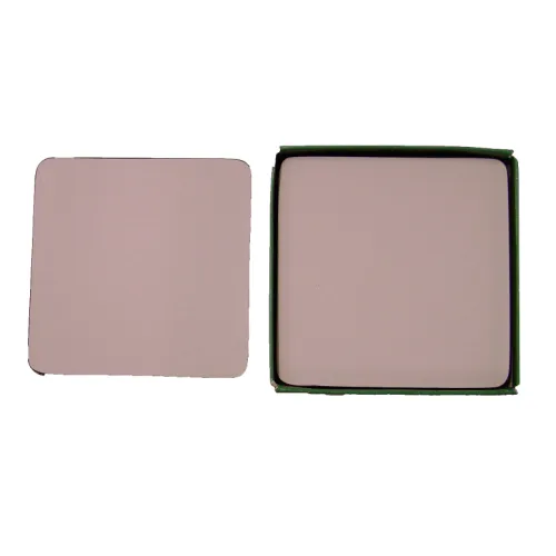 Glas onderzetters effe wit